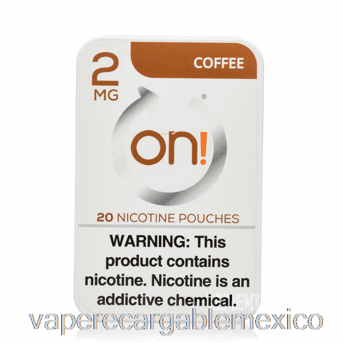 Vaporizador Recargable Encendido! Bolsas De Nicotina - Café 2 Mg